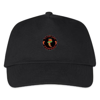 Baskische Paprika - Kinder Basecap - Schwarz - Vorne