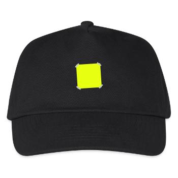 Post it - Kinder Basecap - Schwarz - Vorne