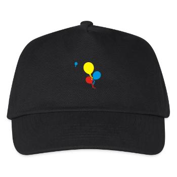 ballons - Kinder Basecap - Schwarz - Vorne