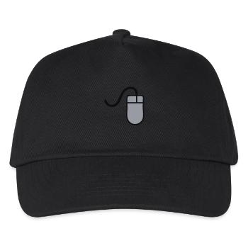 Souris, panneau de clé, clavier, Mouse, Joystick, - Casquette de baseball Enfant - noir - Devant