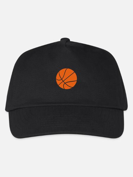 basket ball - Kinder Basecap - Schwarz