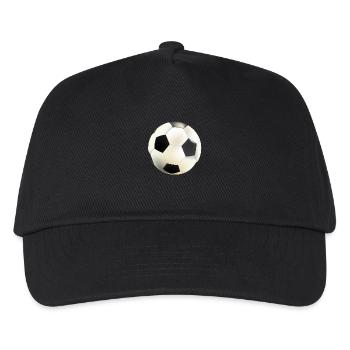 balle - Casquette de baseball Enfant - noir - Devant