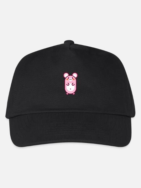 mouse - Kids’ Baseball Cap - black