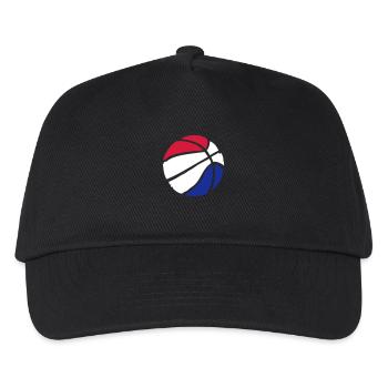Basketball Holland - Kinder Basecap - Schwarz - Vorne