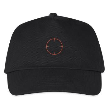 mire / crosshairs (1c) - Casquette de baseball Enfant - noir - Devant
