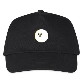 Boule de bowling, Bowling - Casquette de baseball Enfant - noir - Devant