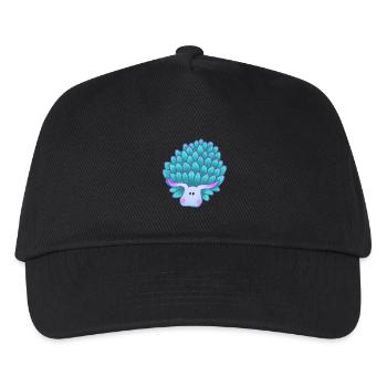 Costasiella kuroshimae sea slug - Kids’ Baseball Cap - black - Front