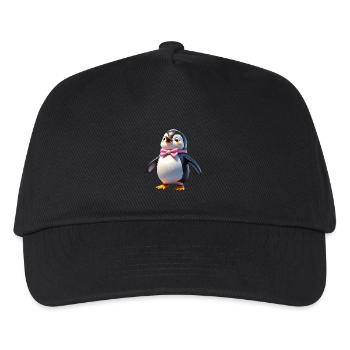 Pingouin Sandra voit ses amis - Casquette de baseball Enfant - noir - Devant