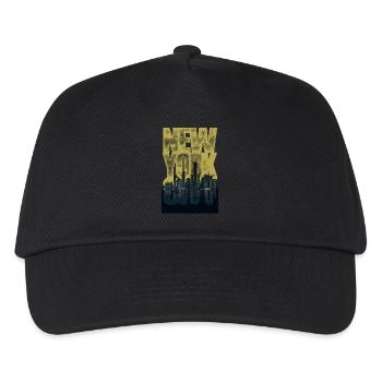 New York City - Kids’ Baseball Cap - black - Front