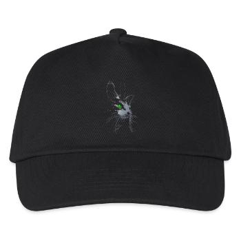The Cat.png - Kids’ Baseball Cap - black - Front