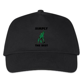SIMPLY THE BEST - Kids’ Baseball Cap - black - Front