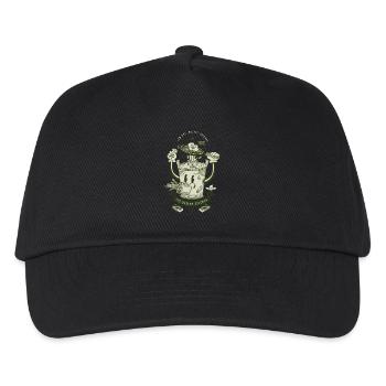 MR Rocket Stove (green) - Kids’ Baseball Cap - black - Front