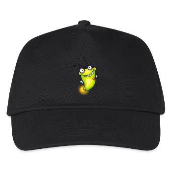 glowworm - Kinder Basecap - Schwarz - Vorne