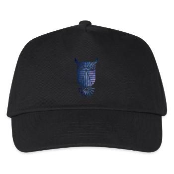 Hibou - Casquette de baseball Enfant - noir - Devant
