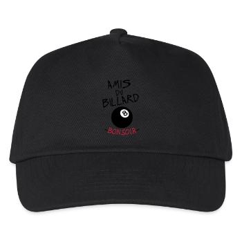Zitat Freunden gute Nacht Billard 8 Ball Sport Humor - Kinder Basecap - Schwarz - Vorne