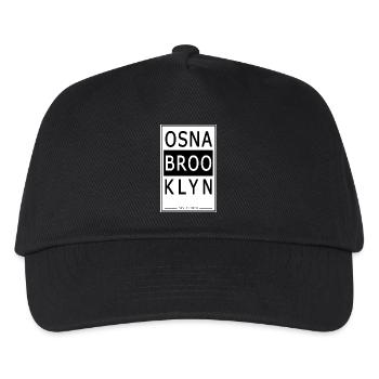 Osnabrooklyn - Casquette de baseball Enfant - noir - Devant
