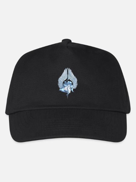 Pegasus 14 - Kinder Basecap - Schwarz