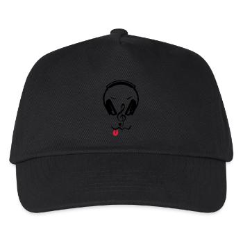 cle Helme dj Equalizer Boden Anmerkung3 - Kinder Basecap - Schwarz - Vorne