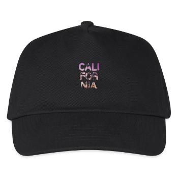 California - Kinder Basecap - Schwarz - Vorne
