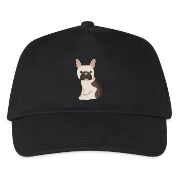 Bulldog French - Kids’ Baseball Cap - black - Front
