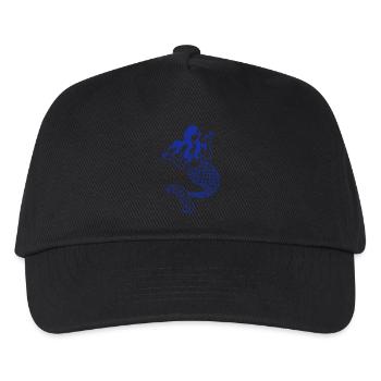 mermaid - Kids’ Baseball Cap - black - Front