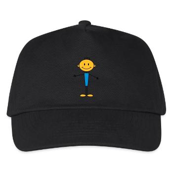 boy - Kids’ Baseball Cap - black - Front