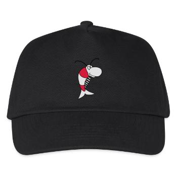 Shrimp - Kinder Basecap - Schwarz - Vorne