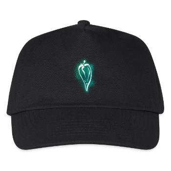 Blacklight Neon Chili - Casquette de baseball Enfant - noir - Devant