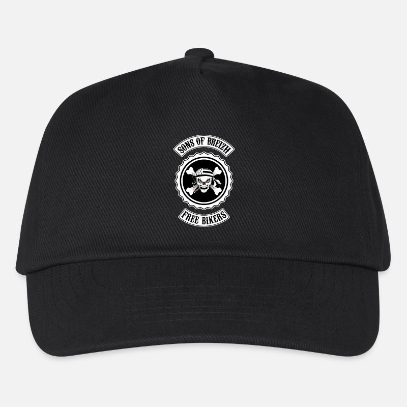 breizh bikers 03 - Casquette de baseball Enfant - noir
