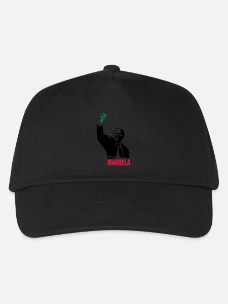 Nelson MANDELA - Kids’ Baseball Cap - black