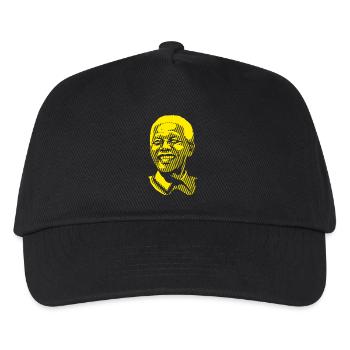 Mandela Posterised - Kids’ Baseball Cap - black - Front