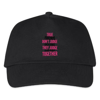 True Friends - Kids’ Baseball Cap - black - Front