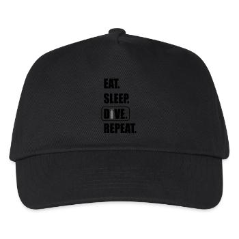 Dive - Kids’ Baseball Cap - black - Front