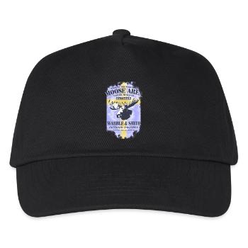 Moose Land - Sweden Vintage Flag - Kids’ Baseball Cap - black - Front