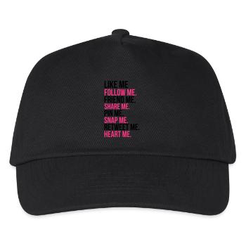 Like Me - Kids’ Baseball Cap - black - Front