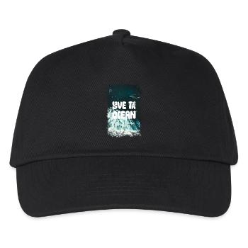 SAVE THE OCEAN - Kids’ Baseball Cap - black - Front