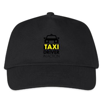Taxi - Kinder Basecap - Schwarz - Vorne
