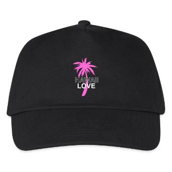 Hawaii - Kinder Basecap - Schwarz - Vorne