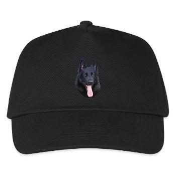 Portrait de beauté noire - Casquette de baseball Enfant - noir - Devant