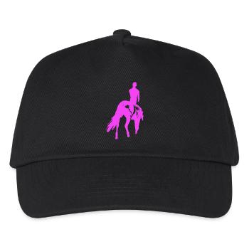 Cheval - Casquette de baseball Enfant - noir - Devant
