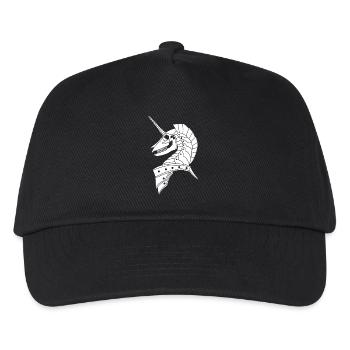 White Gothic Unicorn - Kids’ Baseball Cap - black - Front