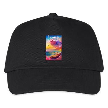 Summer Dream - Kids’ Baseball Cap - black - Front