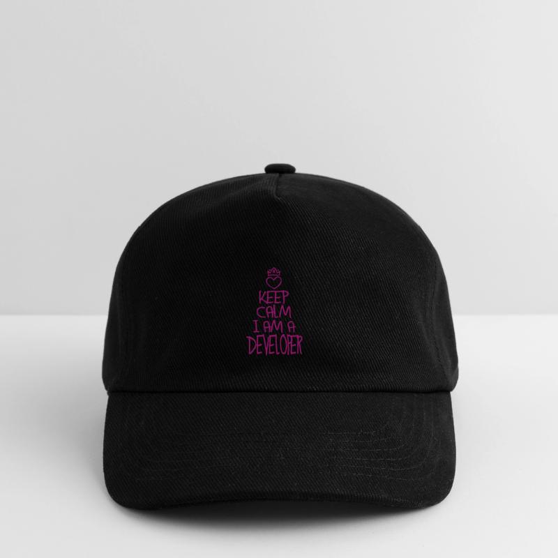 Keep Calm Software Developer Cool Gift Kids’ Baseball Cap