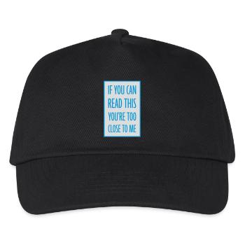 trop près de moi - Casquette de baseball Enfant - noir - Devant