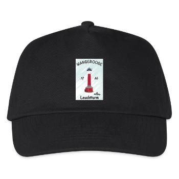 Wangerooge, Old Lighthouse, North Sea, Poster - Kids’ Baseball Cap - black - Front