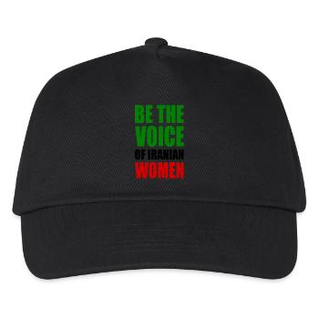 Be the voice of iranian women - Kids’ Baseball Cap - black - Front