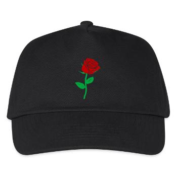 Rose, I love you - Kids’ Baseball Cap - black - Front