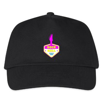 ROCK 'N' ROLL SINCE 1980 - Kids’ Baseball Cap - black - Front