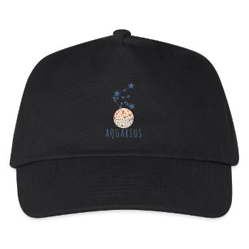 La constellation du Verseau - Casquette de baseball Enfant - noir - Devant