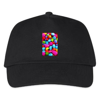 Bonbons - Casquette de baseball Enfant - noir - Devant